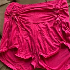 Maternity pajama shorts